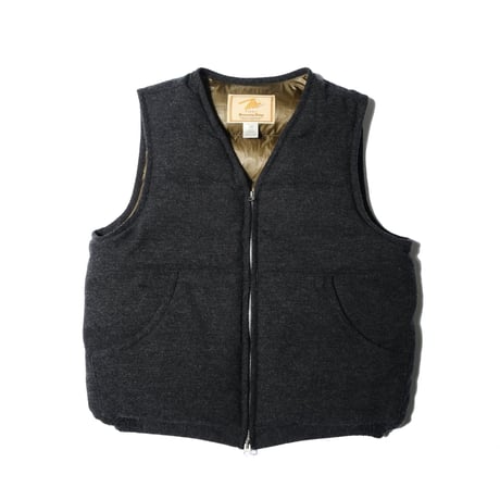 BORN ROUGH VEST (CHACOAL)