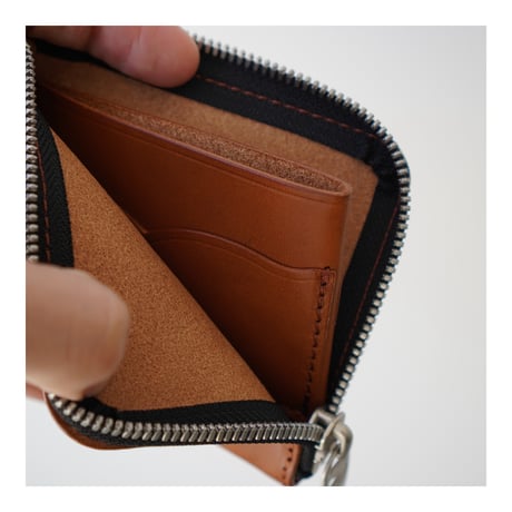 PULL TAB L-WALLET (BROWN)