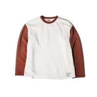 THE FABRIC “BASEBALL LONG TEE” (BROWN)