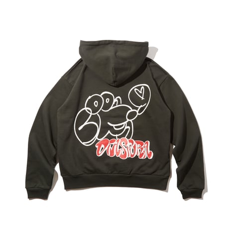 Sunday Hooded Sweatshirt (Grayish Khaki)