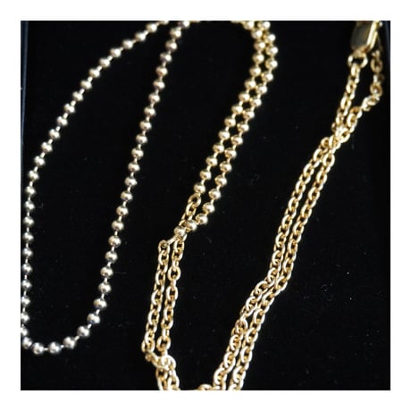 BALL NECK CHAIN (GOLD)
