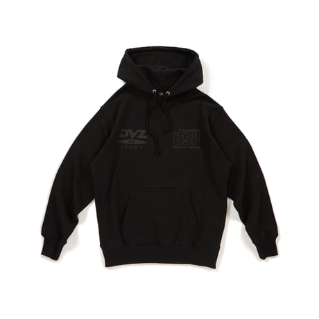 Disc Hooded Sweatshirt (Black)