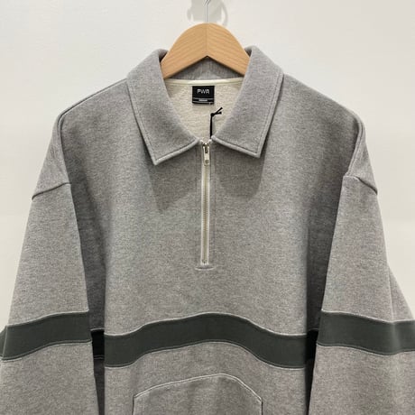 HEAVY KANOKO H/Z POLO (HEATHER GREY)
