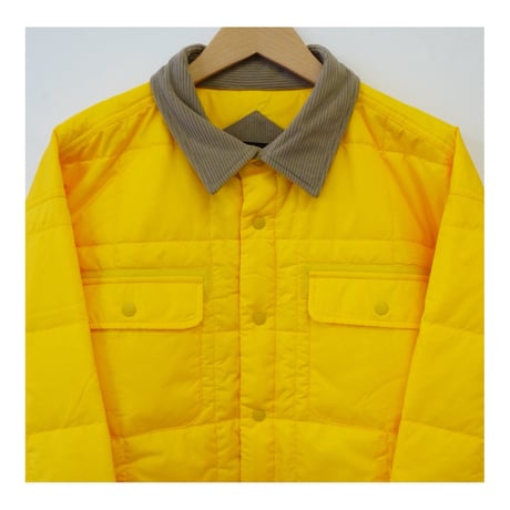 QUILTED PUFFY SHIRT (YELLOW)