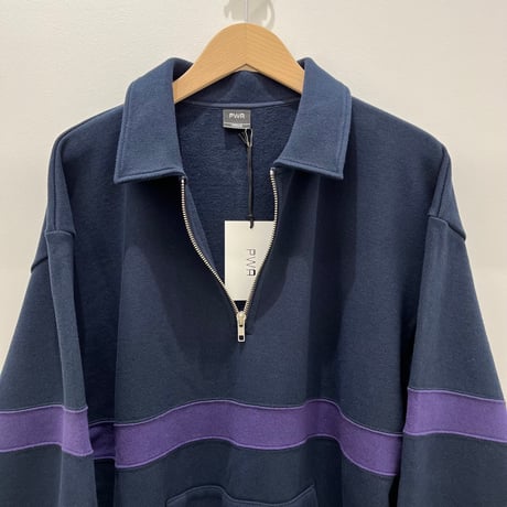 HEAVY KANOKO H/Z POLO (NAVY)