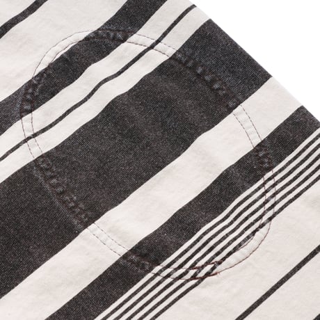 IRREGULAR BORDER L/S T (BROWN)