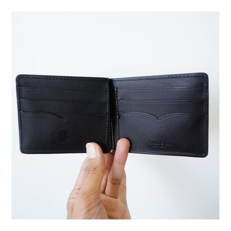 "PULL TAB MONEY CLIP WALEET" (BLACK)