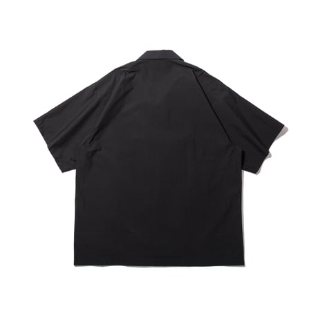 Box Plaid S/S Shirt (Black)