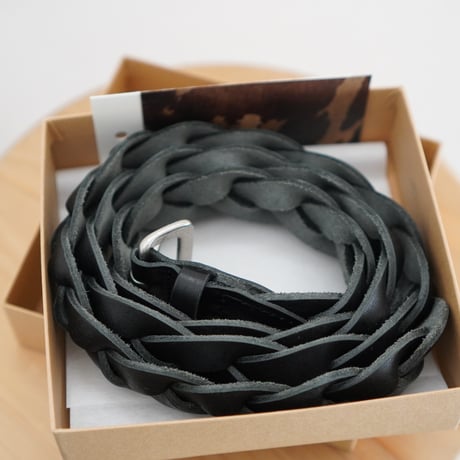 "ONE FITS ALL LONG MESH BELT" (BLACK)
