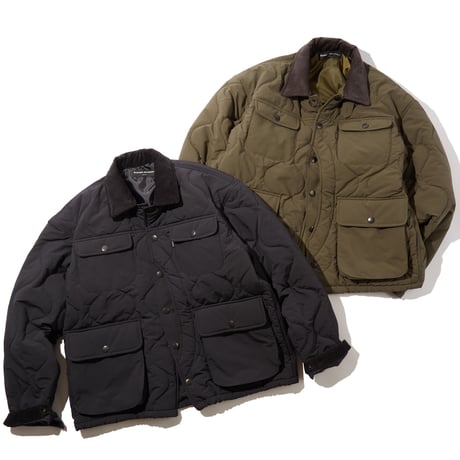 Quilted Warden Jacket (Black)