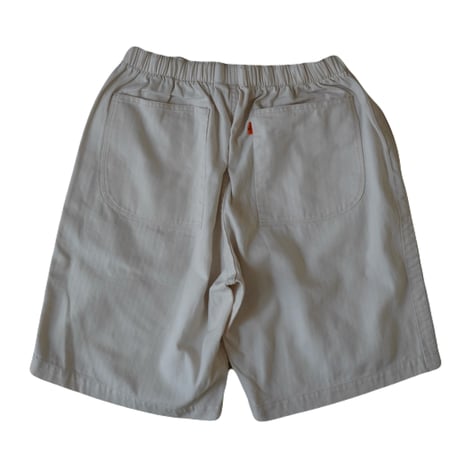 HERRINGBOON SHORT PANTS (WHITE)