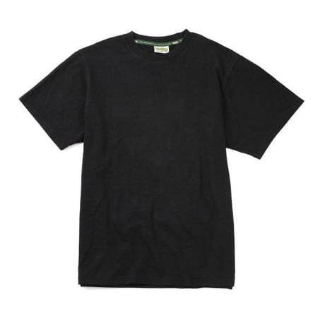 HEMP TEE HEAVY WEIGHT (BLACK)