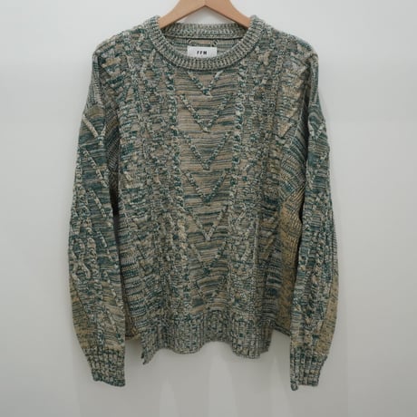 MIX CABLE WIDE CREW (LT.GREEN)