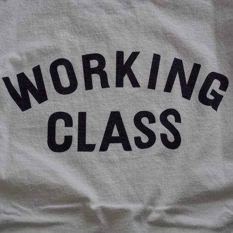 "WORKING CLASS" T-SHIRTS (WHITE)