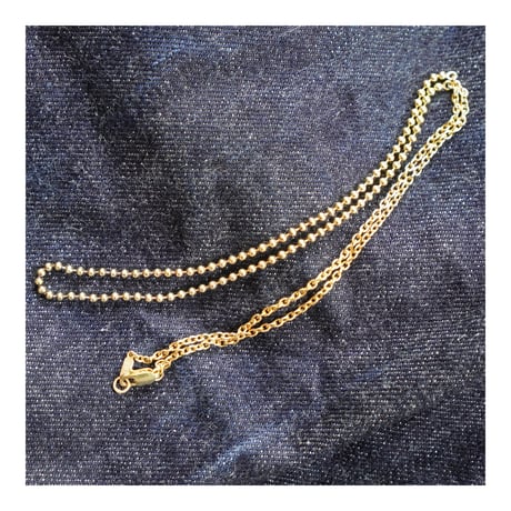 BALL NECK CHAIN (GOLD)