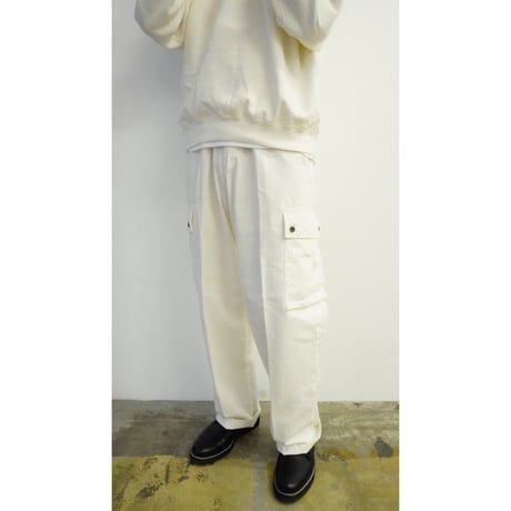 6 POCKET PANTS (WHITE)