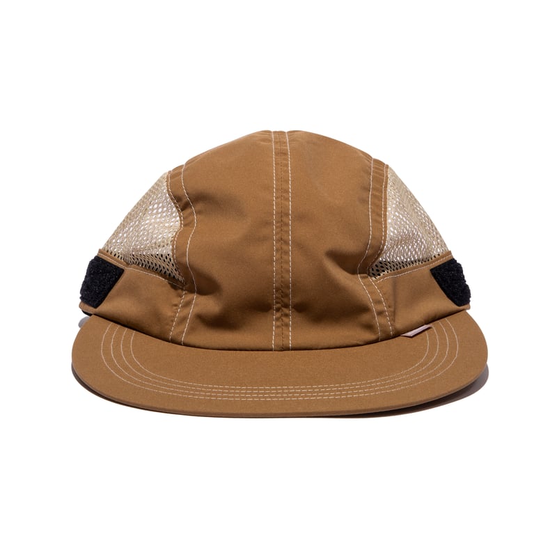 Side Mesh Long Bill Cap (Brown) | plus2023.shop