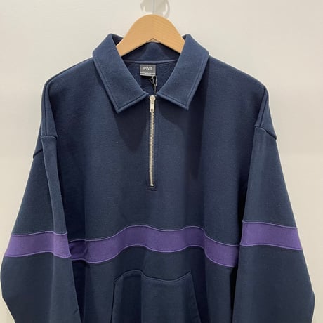 HEAVY KANOKO H/Z POLO (NAVY)
