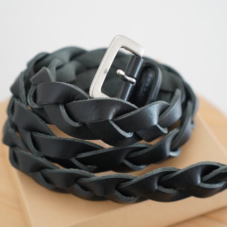 "ONE FITS ALL LONG MESH BELT" (BLACK)