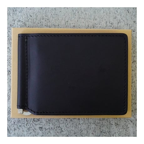 "PULL TAB MONEY CLIP WALEET" (BLACK)