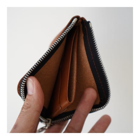 PULL TAB L-WALLET (BROWN)