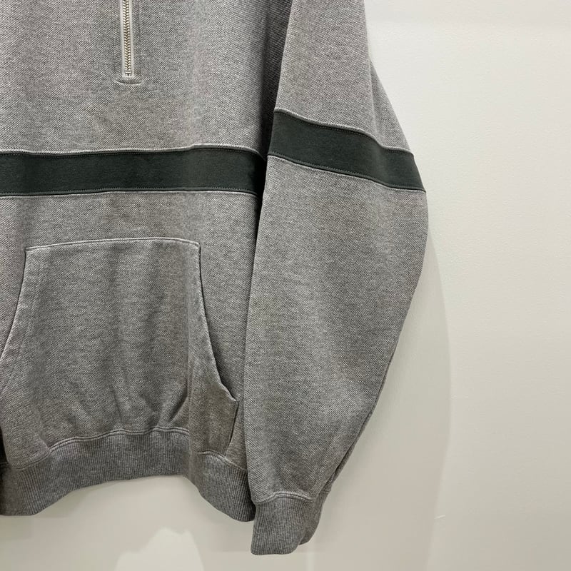 HEAVY KANOKO H/Z POLO (HEATHER GREY) | plus2023
