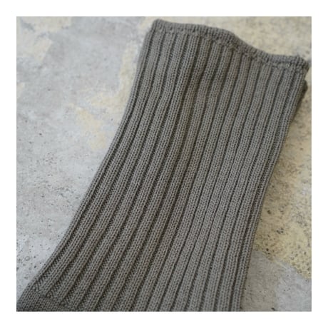 RIB SOX (KHAKI)