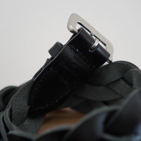 "ONE FITS ALL LONG MESH BELT" (BLACK)
