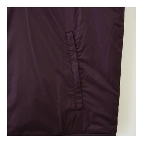 TWO-FACE QUILTED VEST (DARK BURGUNDY)