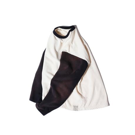 THE FABRIC “BASEBALL LONG TEE” (NAVY)