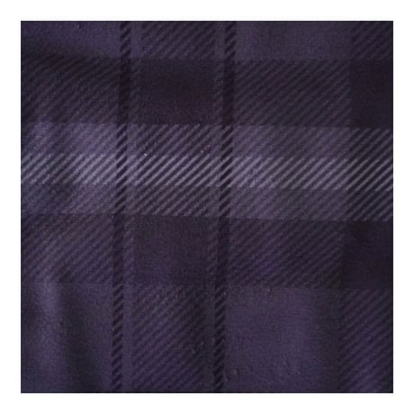 CHECK FLEECE blanket (GRAY CHECK)