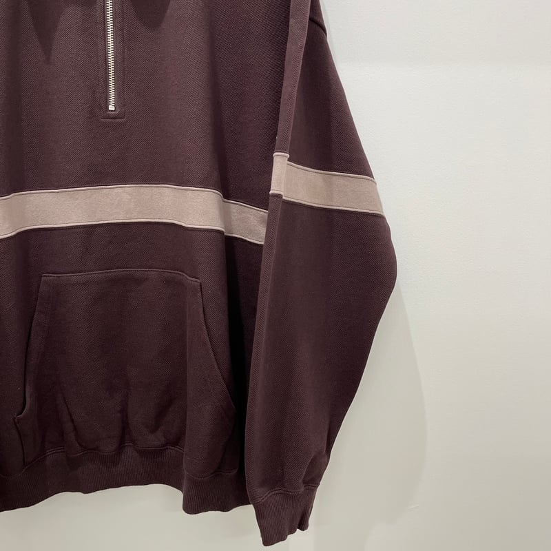 HEAVY KANOKO H/Z POLO (BROWN) | plus2023.shop