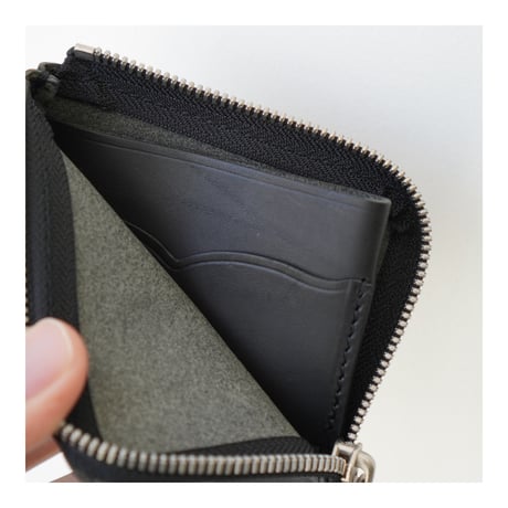 PULL TAB L-WALLET (BLACK)