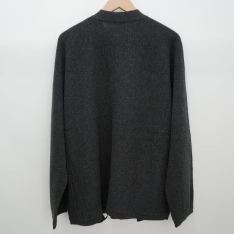 WOOL BLOUSON (BLACK)