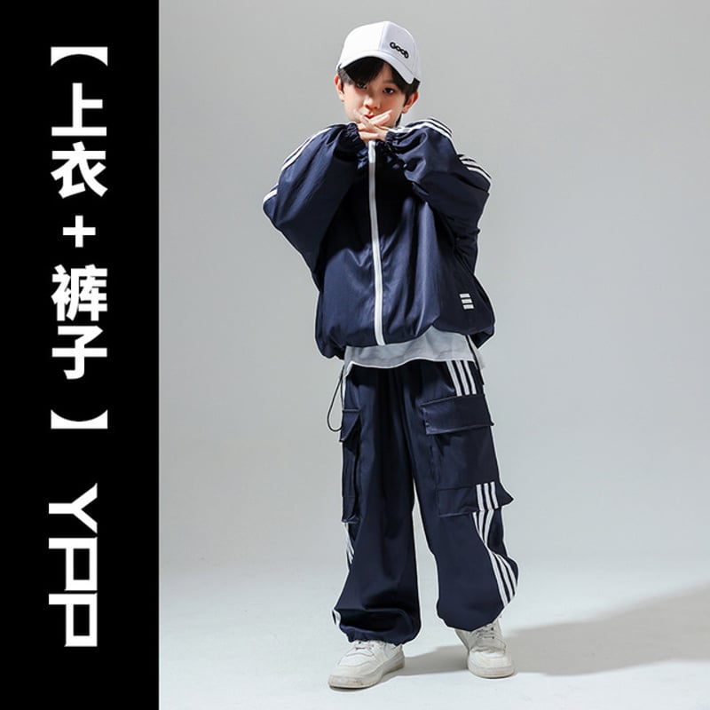 キッズ～大人サイズ 上下セット セットアップ かっこいい サイドライン