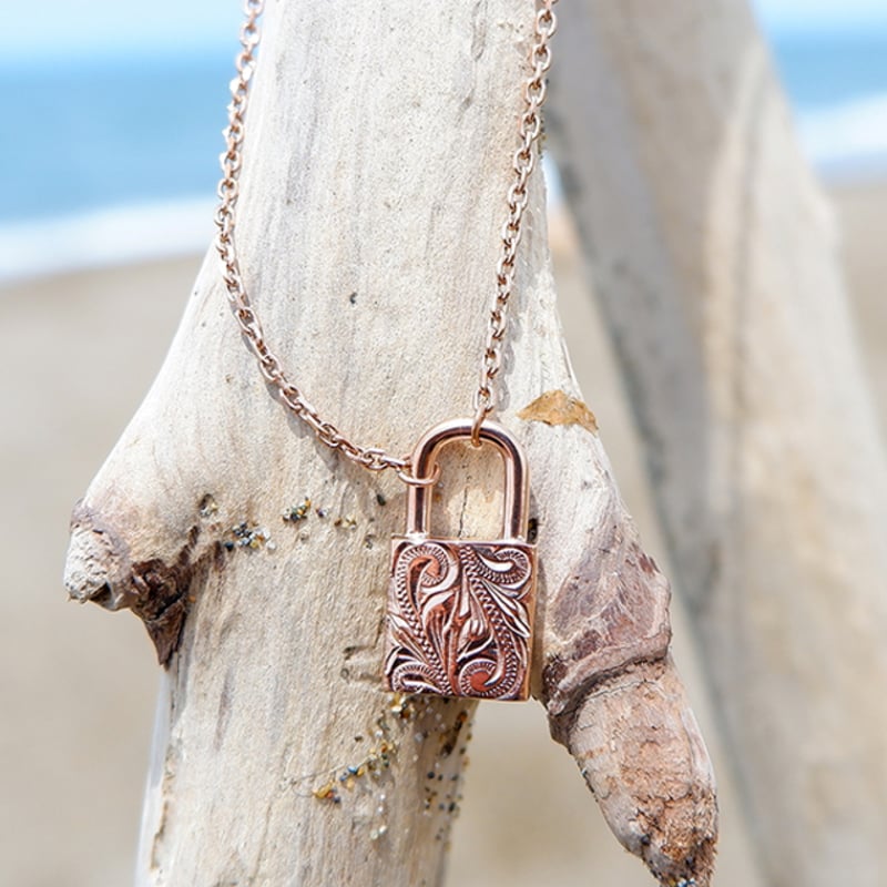 ハワイアンジュエリー ネックレス 鍵 南京錠 ハワイ ジュエリー