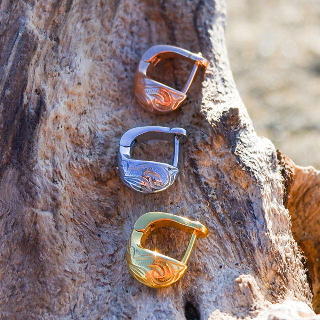 ハワイアンジュエリー ピアス 片耳用 ハワイ ジュエリー