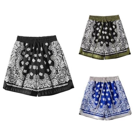 FR2 ペイズリー(バンダナ柄) スカート バンダナスカート メンズ サイド