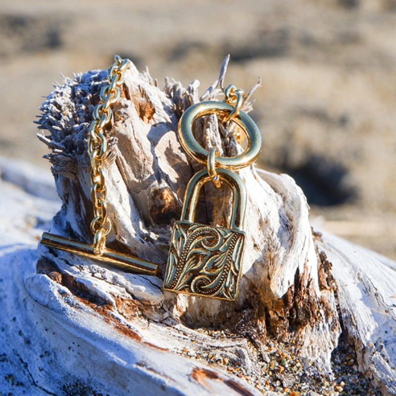 Maxi ハワイアンジュエリー 14K ホク ペンダントトップ ハワイアン