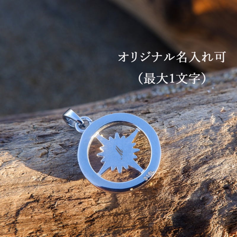 ハワイアンジュエリー ネックレス 刻印 太陽 波 ハワイ ジュエリー