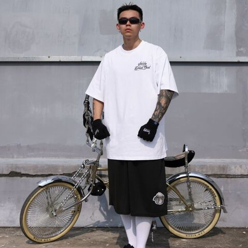 LA Tシャツ 半袖 ハンドサイン チカーノ ローライダー ストリート 白