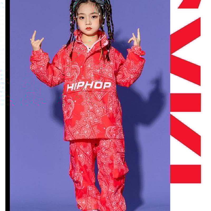 キッズ～大人サイズ ペイズリー バンダナ柄 セットアップ 上下セット