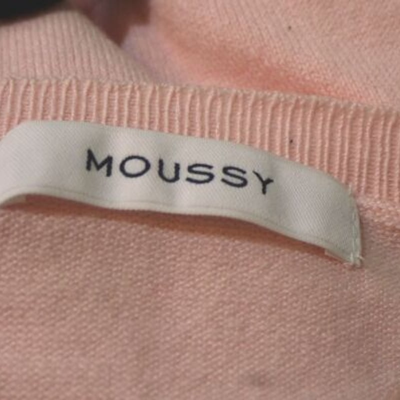 moussy】マウジー 長袖 トップス 春 ピンク ニット ニットソー 7