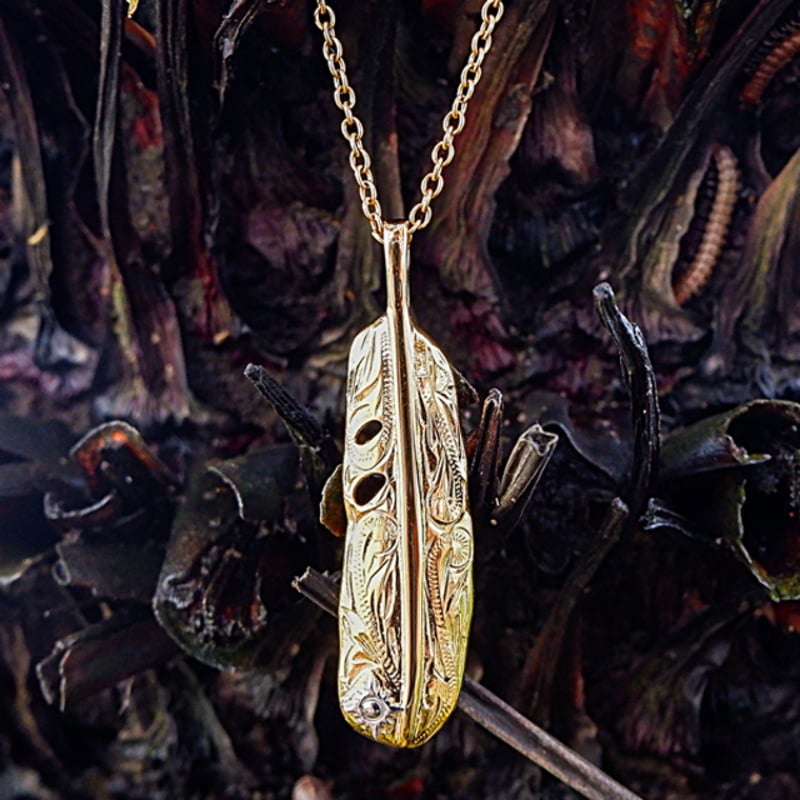 COCONUT & SUN インディアンジュエリー ハワイ フェザー　ラージ C SUN SURF SPECIAL EDITION “HARVEST BLESSING HAWAII” SS37256