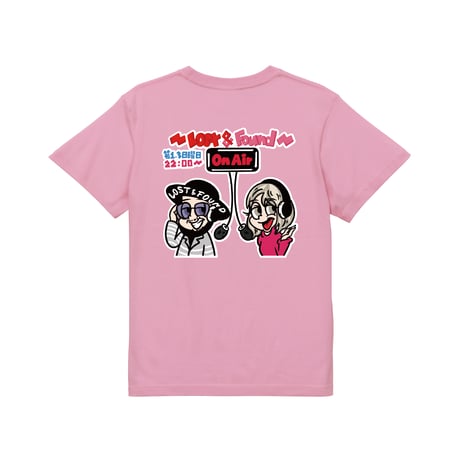 ロスファウ 　Tシャツ　Bタイプ　ピンク