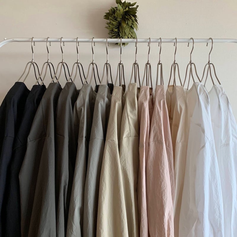 ベージュ ボタン付きロングコート プラスノア +NOA noa-ge コート