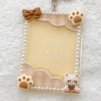 りぼんねこちゃんココア、B8サイズキーホルダー付き