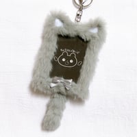 しっぽふりふりケース、B8サイズキーホルダーあり