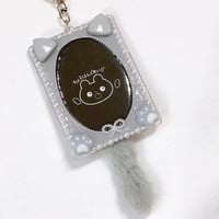 しっぽふりふりケース、B8サイズキーホルダーありb