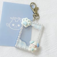 肉球わんちゃん、ミニサイズキーホルダー付き